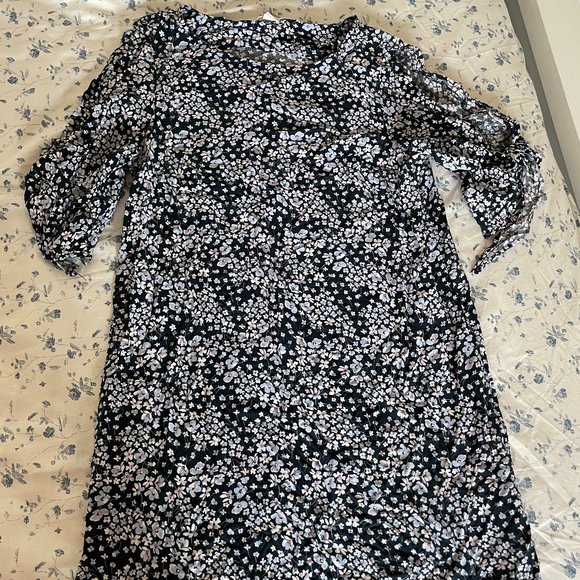 H & M Cotton Flower Dress - Picture 1 of 2